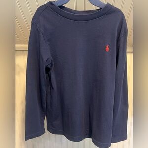 Polo by Ralph Lauren Kids Blue Long Sleeve Tee